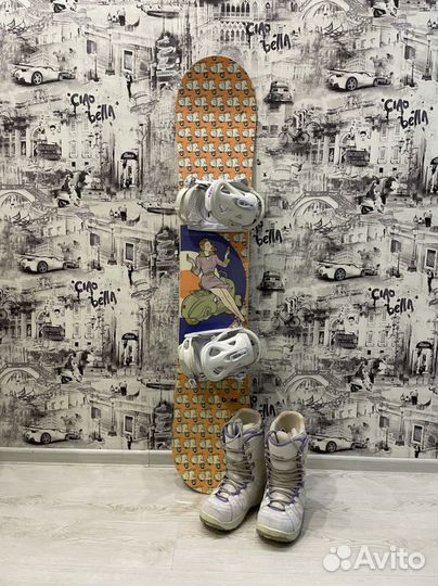 Сноуборд комплект женский