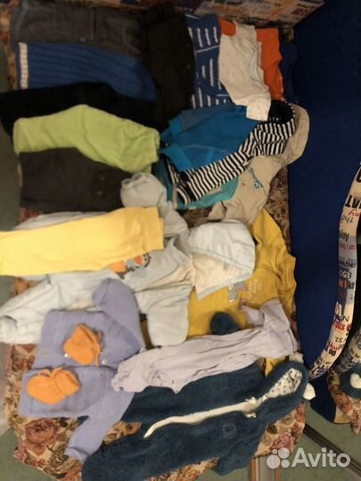 Детские вещи пакетом от 0 до года