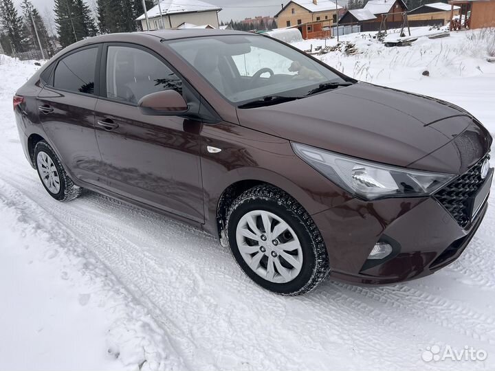 Hyundai Solaris 1.6 МТ, 2021, 91 000 км