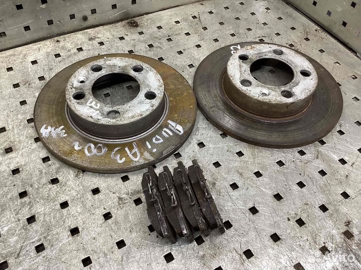 Диск тормозной задний Audi A3/S3