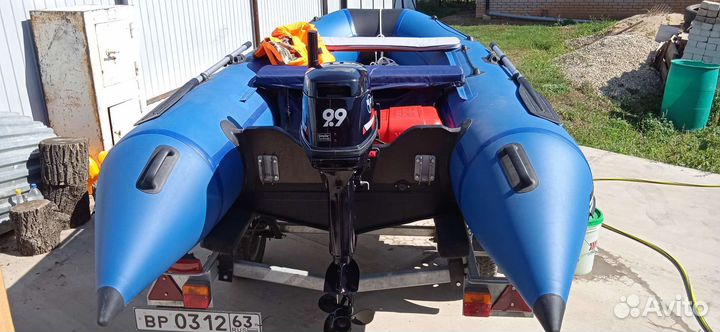 Лодка пвх Triton 365 +мотор Tohatsu 9.9(15) +приц