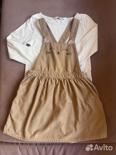 Вещи пакетом на девочку 110-116