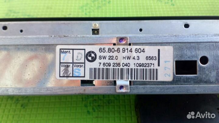 Мультиинформационный дисплей BMW X5 E53