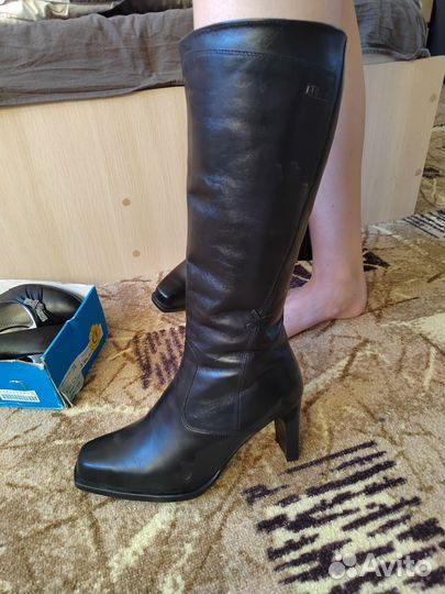Сапоги женские зимние натуральная кожа