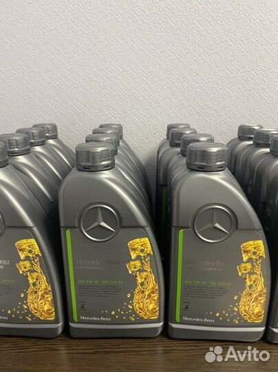 Масло Mercedes 229.52 5w-30 A000989700611abde