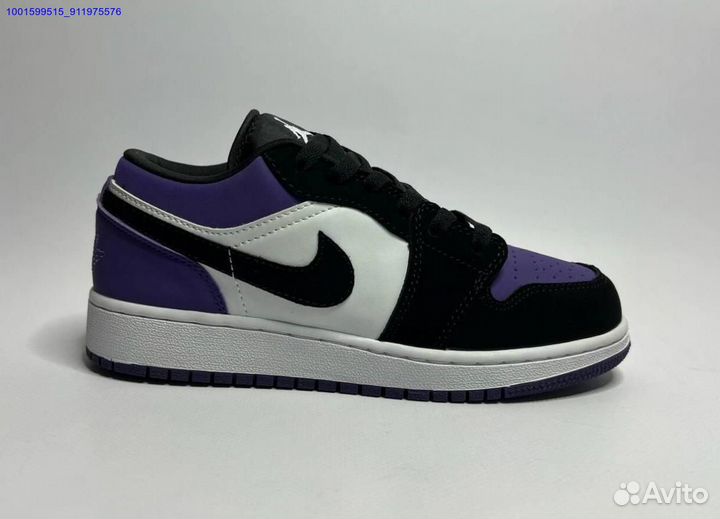 Кроссовки Nike Air Jordan 1 Low Court Purple (Арт