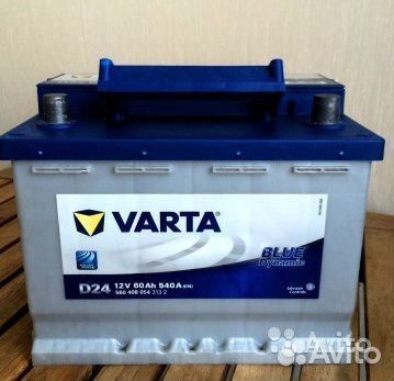 Аккумулятор бу Varta D24 60 62 64Ah гарантия 1 год