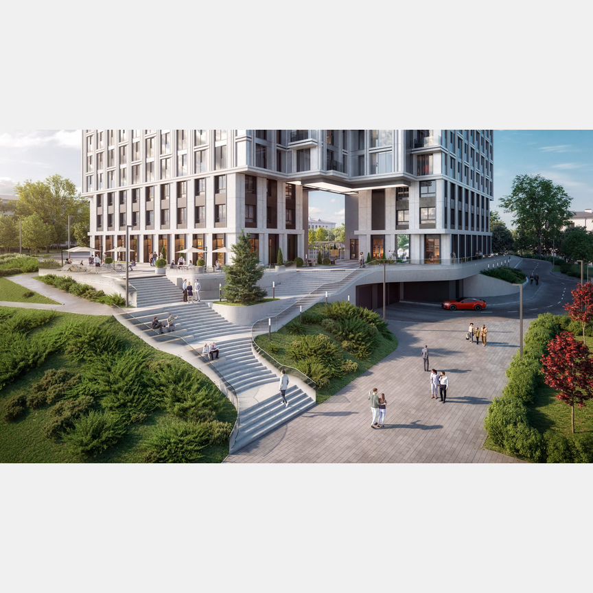 Апартаменты-студия, 28,1 м², 2/20 эт.