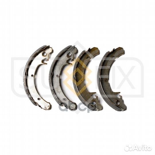 Барабанные тормозные колодки зад прав/лев S