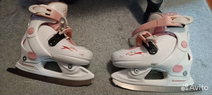 Коньки детские раздвижные 28-31