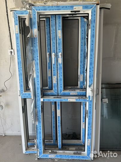 Окна пластиковые бу