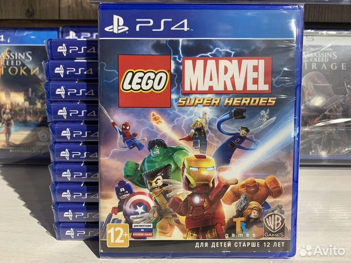 Игры lego на PS4 и PS5