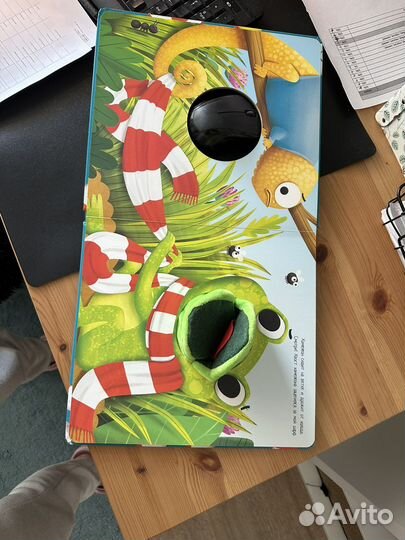 Книжка-игрушка. Расскажи сказку. Про лягушку