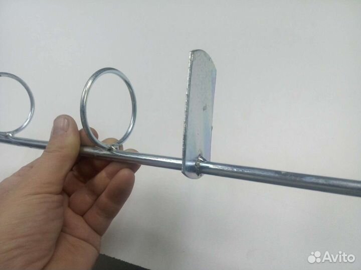 Тычка, подставка под удочку фидер нержавеющая