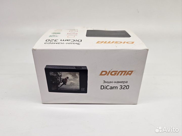 Экшн-камера digma DiCam 320 Black ; id:MT