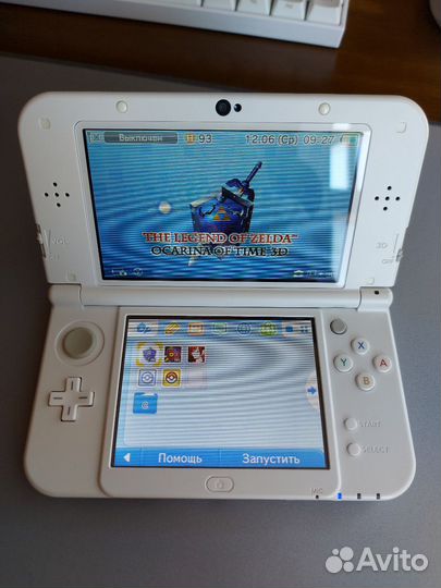 New nintendo 3ds xl ips белая