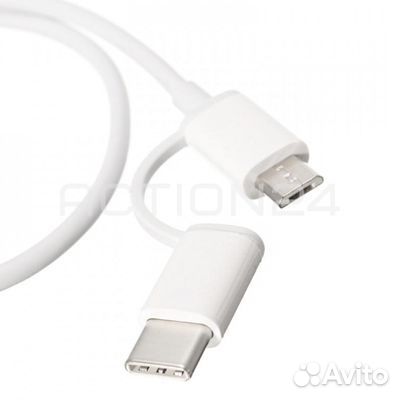Кабель 2 в 1 Xiaomi ZMI AL511 USB Type-C/microusb