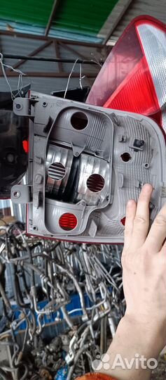 Задние фонари skoda rapid 1