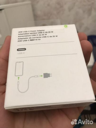Адаптер apple 20w