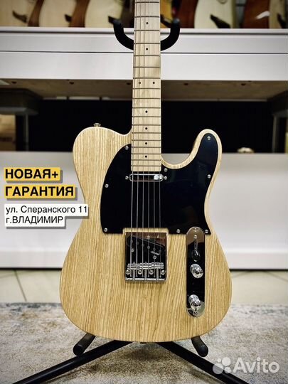 Гитара prodipe telecaster (ясень )