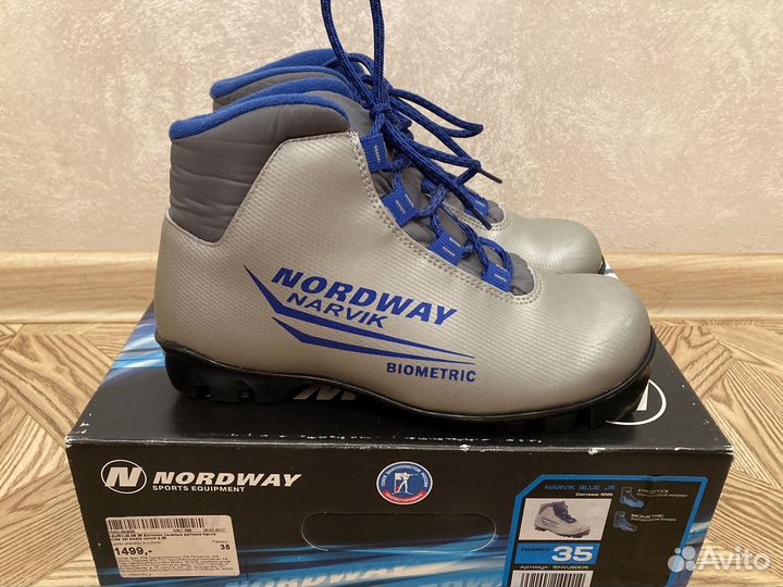 Лыжные ботинки Nordway 35 размер