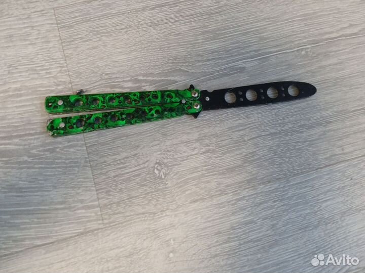 Тренировочный нож бабочка