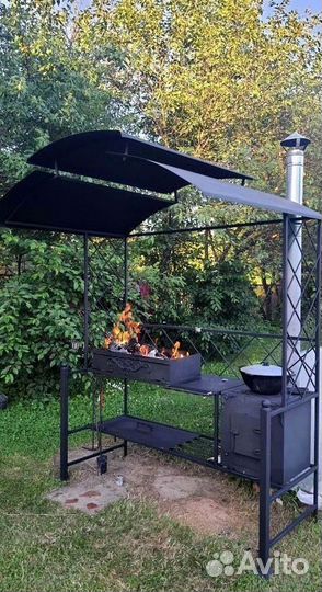 Мангал из стали