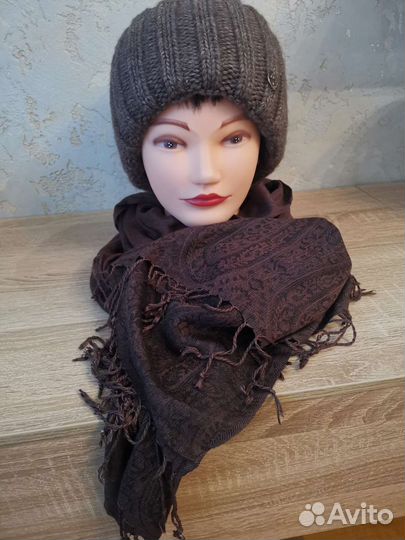 Шапка, шарф комплект