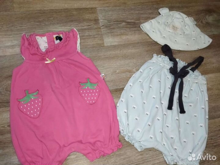 Вещи для девочки пакетом 80 рост