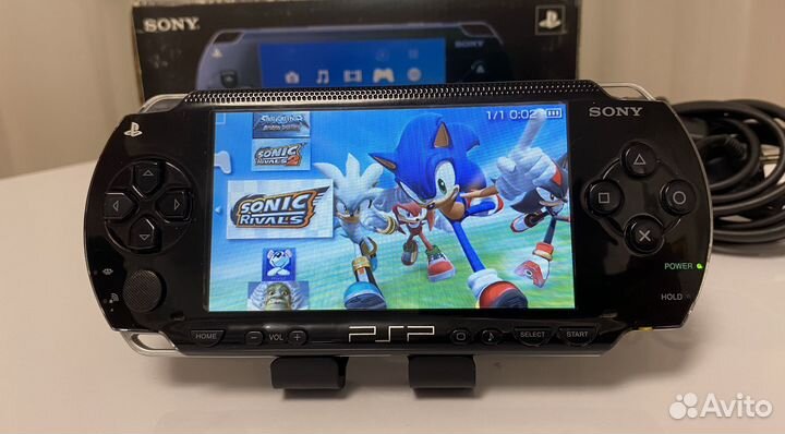 Sony PSP fat 1008 прошитая + 130 игр
