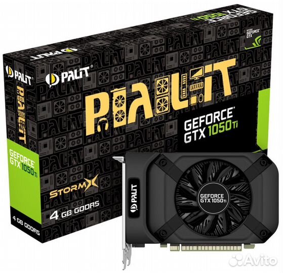Видеокарта Palit GeForce 1050ti 4Gb