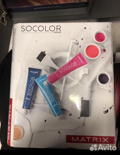 Палитра красок для волос