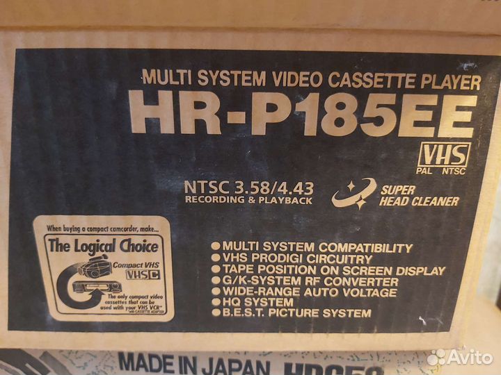 Видеоплеер JVC HR-P185EE