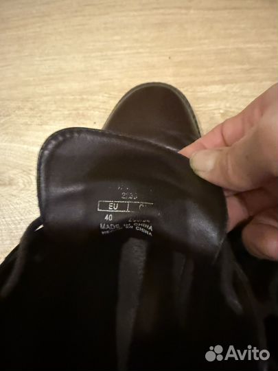 Ботинки мужские 40 размер