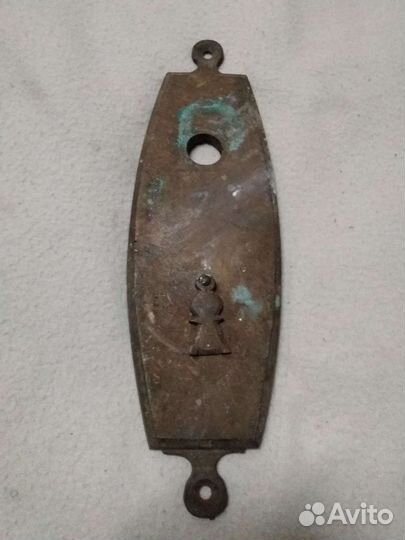 Старинная накладка для замка