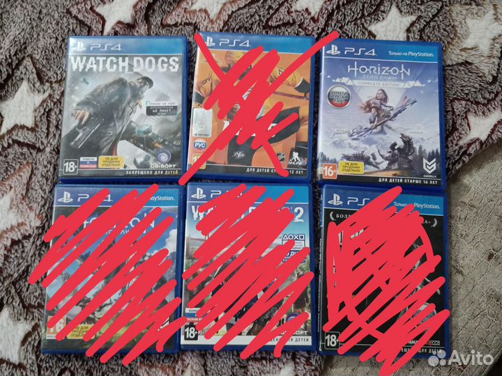 Диски ps4