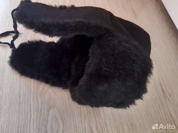 Шапка ушанка мужская