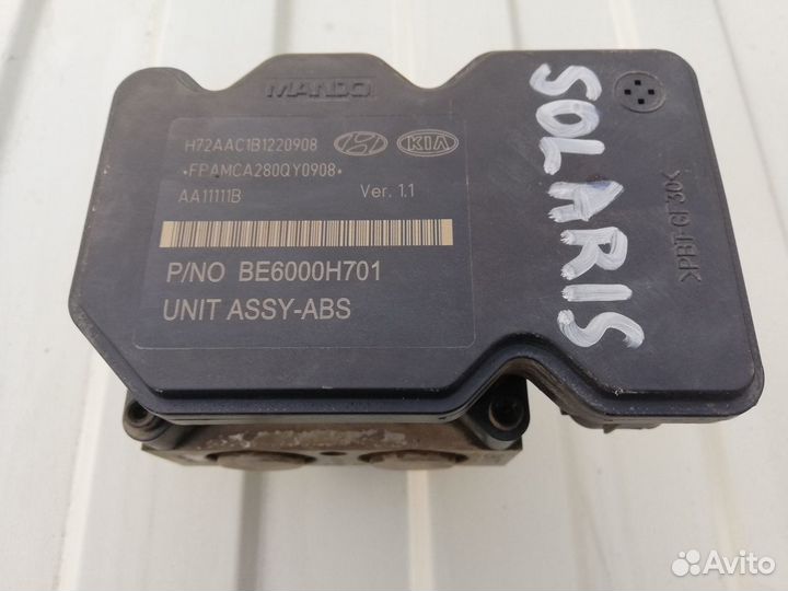 Блок ABS (насос) Hyundai Solaris