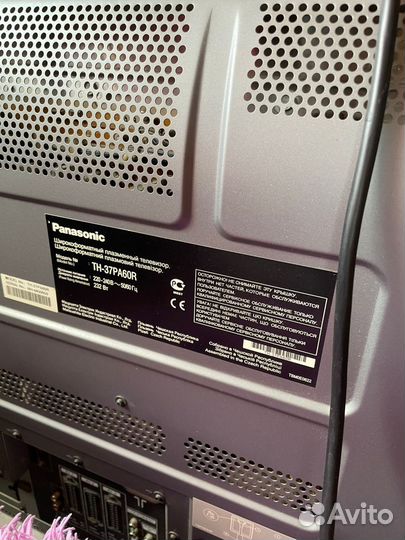 Монитор Panasonic th-37pa60r