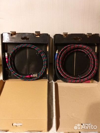 Межблочный кабель audioquest 3 rca