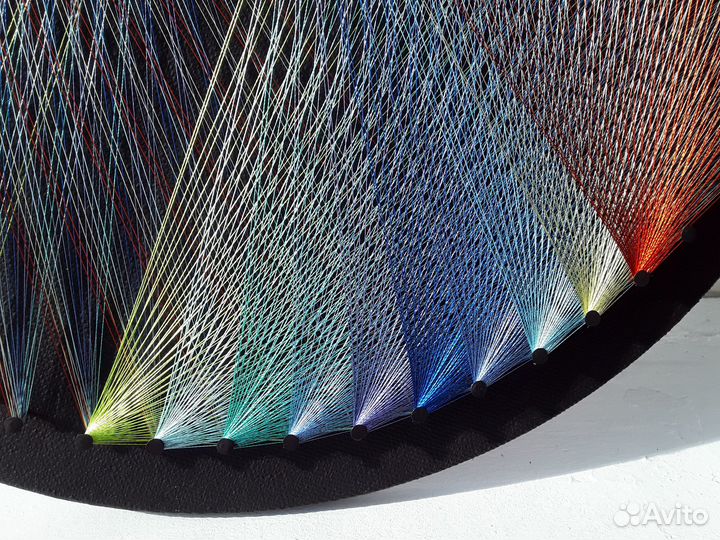 Мандала стринг-арт