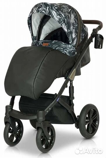 Коляска 3 в 1 Verdi Mocca розовая. Новая в упаковк