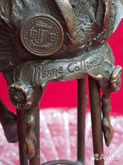 Статуэтка бронзовая Франция