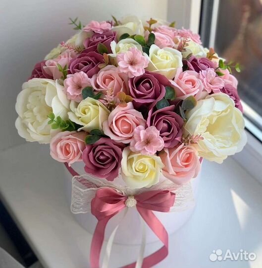 Мыльные букеты