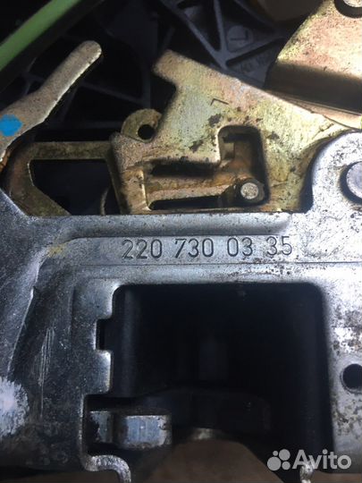 Замок двери задней левой Mercedes S430L W220