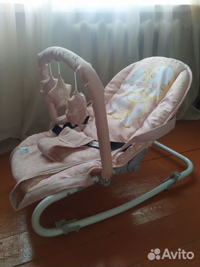 Детский шезлонг для новорожденных