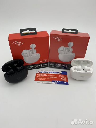 Беспроводные наушники Itel T1 NEO