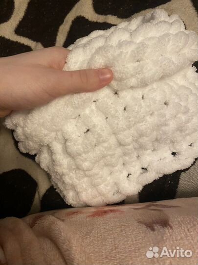 Шарф-снуд из пряжи на заказ