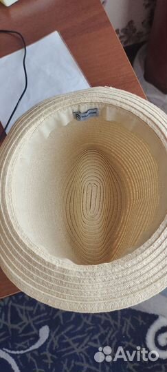 Соломенная шляпа унисекс