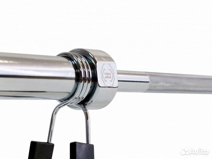 Гриф олимпийский прямой хромированный rebel 60